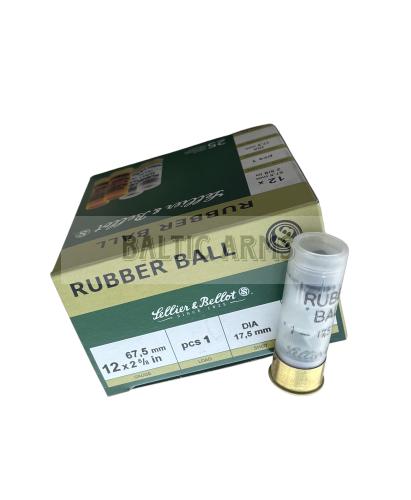 Sellier & Bellot 12x67.5 Rubber Ball 17.5