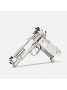 Bull 1911 RACER 9x19 Luger Silver (GOLD PVD BARREL)