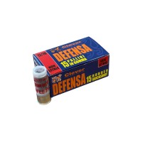 Clever 12x70 Defensa Non Letale 15 Rubber Buckshot