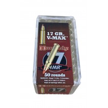 HORNADY .17 HMR V-MAX (50 vnt.)