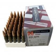 HORNADY .308 Winchester 155 gr HPBT steel 50