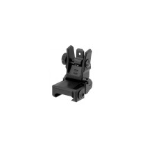 Leapers UTG AR15 SUPER SLIM FLIP-UP REAR SIGHT, WITH DUAL AIMING APERTURE (AR-15 taikiklis)