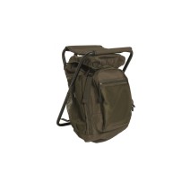 Mil-Tec Kuprinė su kedute OD Mil-Tec OD BACKPACK WITH CHAIR 14059001