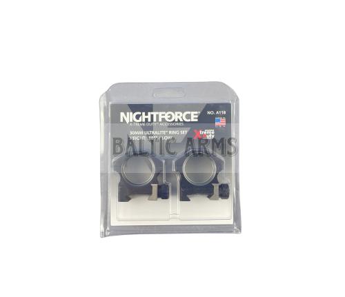 NightForce Optikos laikiklis A118 885" / LOW 30mm ULTRALITE 