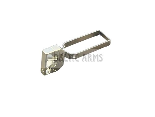 Bul 1911 Trigger Shoe Modular Flat Long Silver