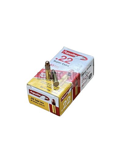 Aguila .22 LR Super Extra 40 gr (50 vnt.) COPPER PLATED SOLID POINT