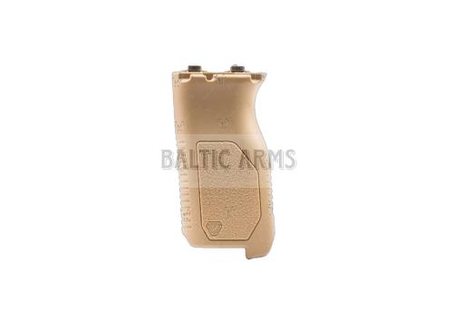Strike Industries Angled Vertical Grip with Cable Management AR-15 Long (M-LOK) FDE