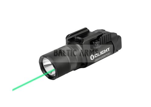 Olight Prožektorius Baldr Pro R Green Dot 1350 Lumen (Juodas)