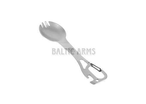 M-Tac Spork stalo įrankių rinkinys su karabinu