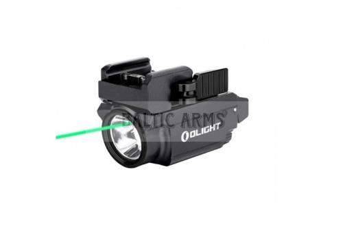 Olight Prožektorius BALDR Mini Green Dot 600 Lumens (Juodas)