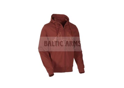 Swedteam Ultra Zip Hoodie Sweater Džemperis 100468 555 dark orange