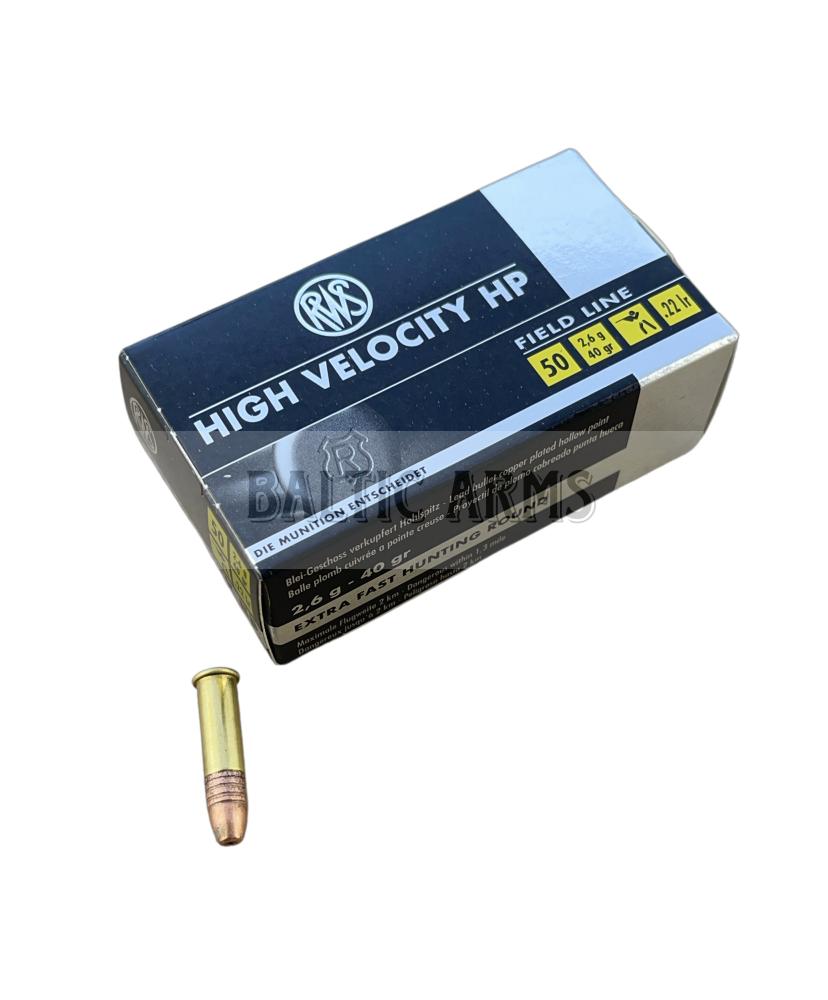 RWS .22 LR 2.6g HV-HP