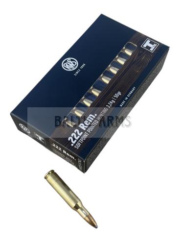 RWS .222 Remington 3.24 g TM