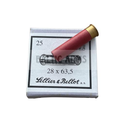 Sellier & Bellot 28x63.5 Red 28g 3.00mm